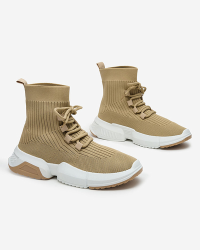 Royalfashion Женские высокие спортивные туфли-слипы Vetkirra