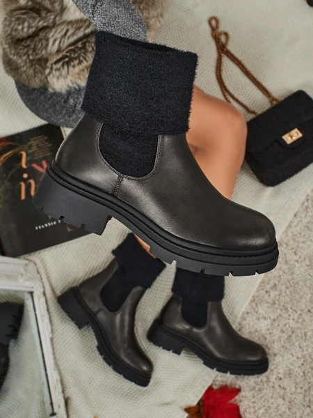 Moteriški eko odos aulinukai su kailiuku Kesy