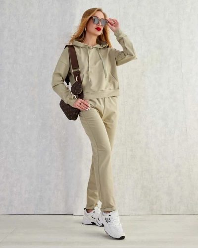 Royalfashion Хлопковый женский комплект толстовок