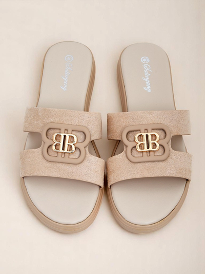 Royalfashion Женские шлепанцы на плоской подошве ChicStep