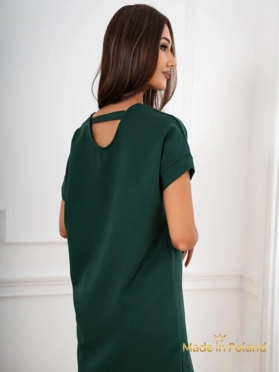 Paprasta moteriška trumpa suknelė „Lady Time“
