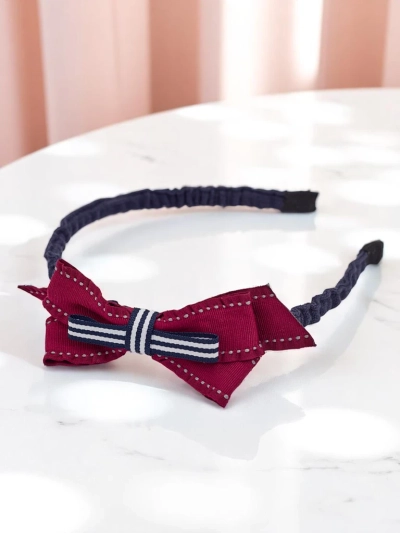 Royalfashion Детский обруч для волос с бантиком Sweet Bow