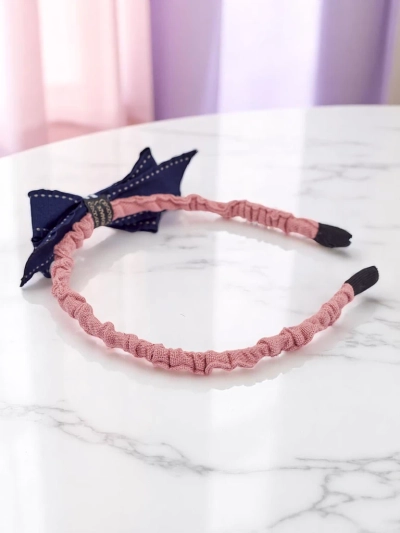 Royalfashion Vaikiškas lankelis su kaspinu Sweet Bow