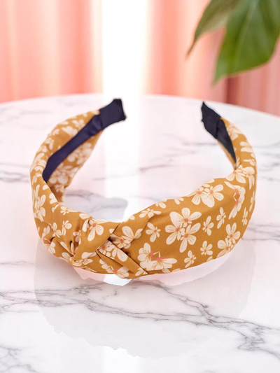 Royalfashion Ободок с плетёным цветочным узором Florinda