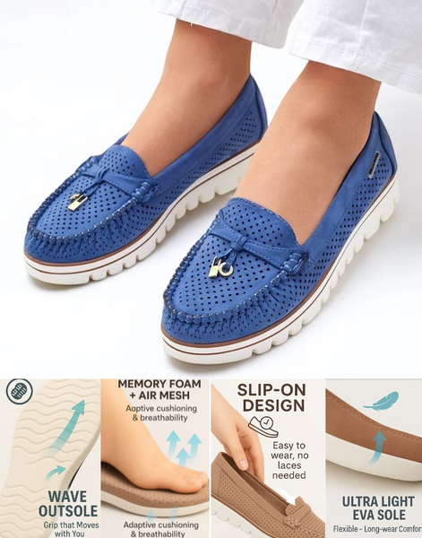 Royalfashion Iškirptų moterų loaferiai Elissas