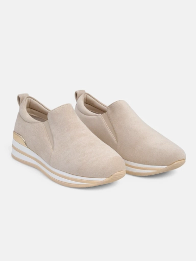 Royalfashion Женские эко замшевые лоферы Rabbite