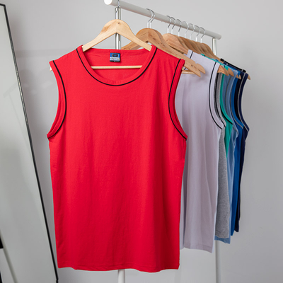 Красная мужская майка