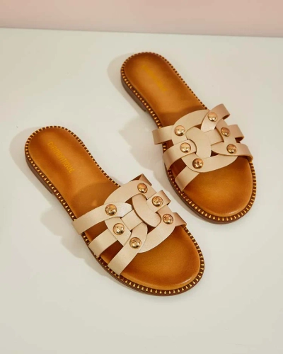 "Royalfashion" Moteriškos basutės "Erole" plokščiu padu