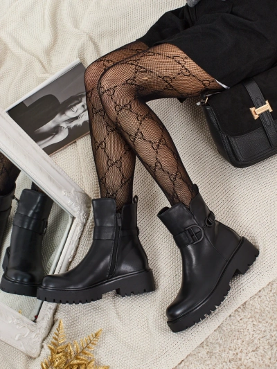 Женские ботинки из экокожи Marques