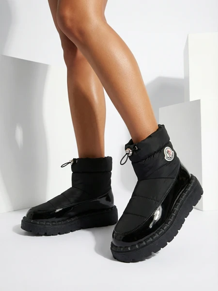 "Royalfashion" Juodos spalvos moteriški sniego batai Ireda