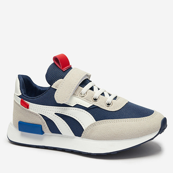 Vaikų sportiniai bateliai tamsiai mėlynai pilkos spalvos Kaxo- Footwear