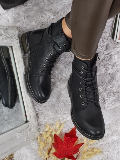 Женские ботинки Ravonna из экокожи на шнуровке