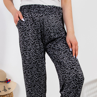 Женские брюки с узором PLUS SIZE