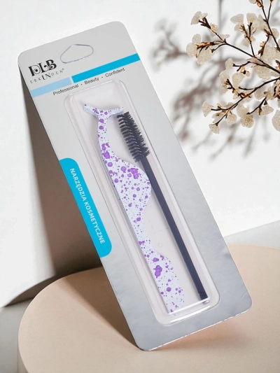 Набор для укладки ресниц — пинцет для накладных ресниц и кисточка