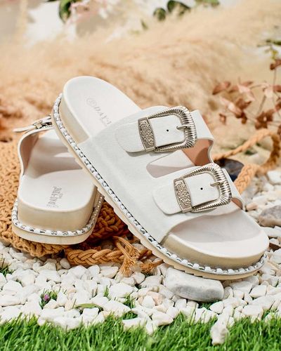 Royalfashion Женские шлепанцы на плоской подошве Rolii