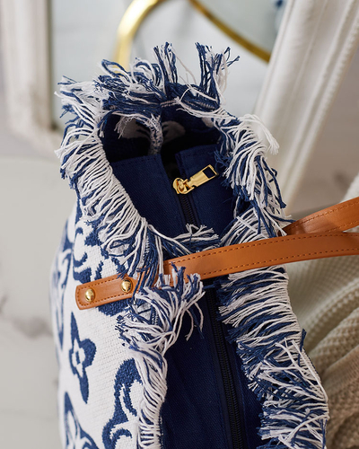 "Royalfashion" moteriška medžiaginė rankinė per petį