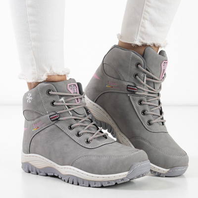 Šviesiai pilki moteriški sniego batai "Naida" - Avalynė