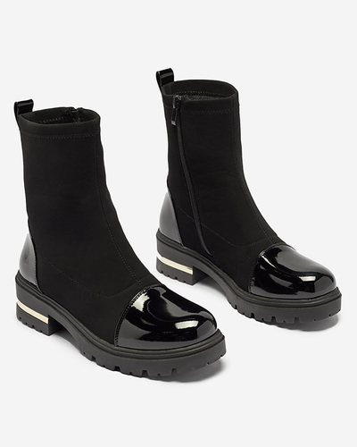 Moteriški juodi matiniai aukštaauliai Assalin- Avalynė