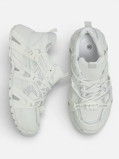 Moteriški odiniai sportbačiai „Aurora“ balti, sportiniai, skirti pavasariui