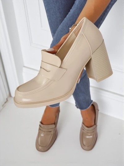 Royalfashion Женские мокасины на каблуке Minerva