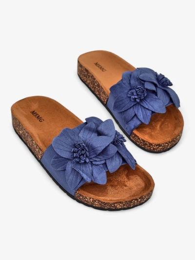 Royalfashion Moteriški šlepetės su gėlėmis Foules