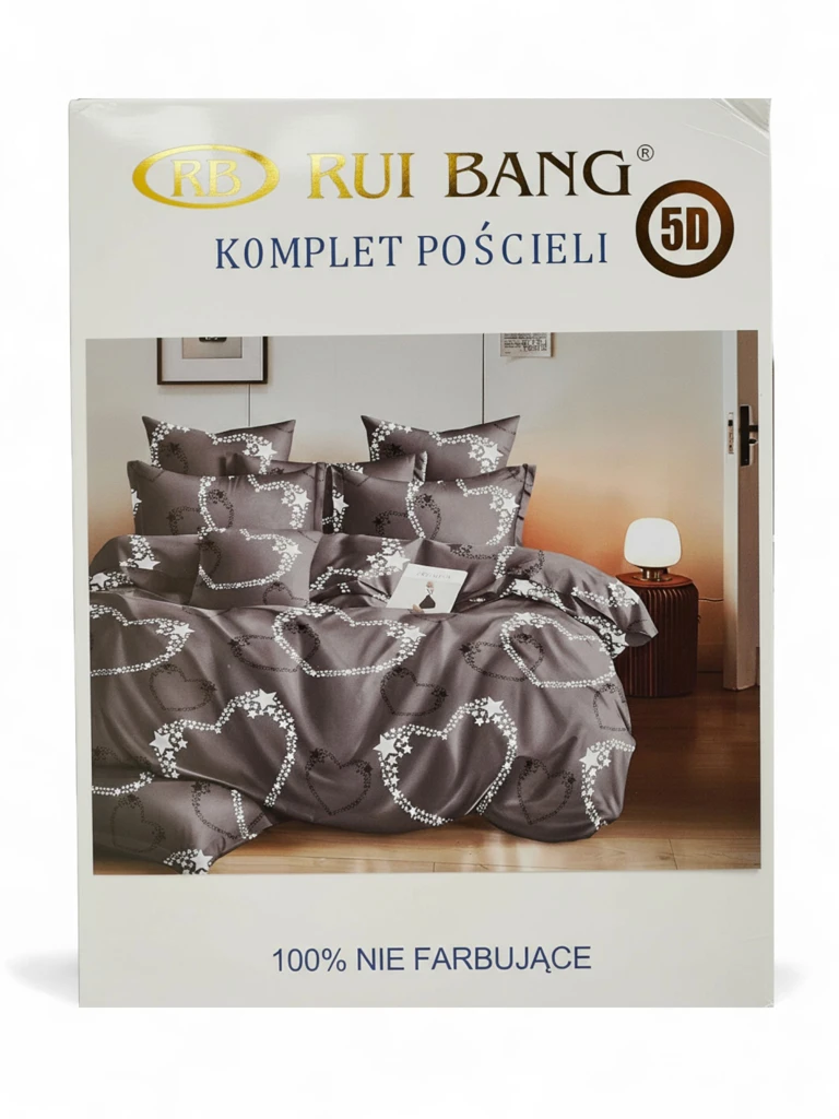 Royalfashion Узорчатое постельное белье 180x200 комплект 3 ПРЕДМЕТА