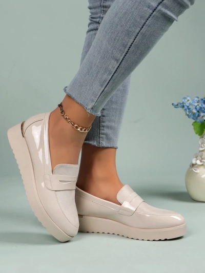 Royalfashion Женские Лакированные Мокасины Afidale