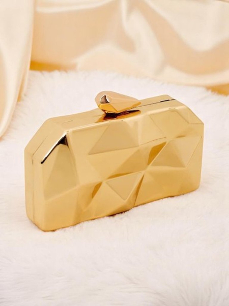 Royalfashion Moteriška vokelio formos rankinė Metal Muse