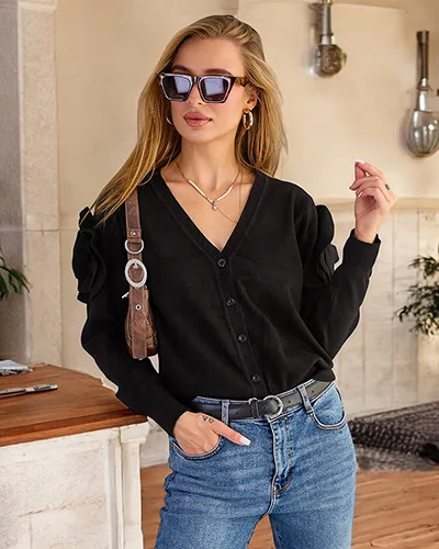 Royalfashion Moteriškas megztinis be sagų