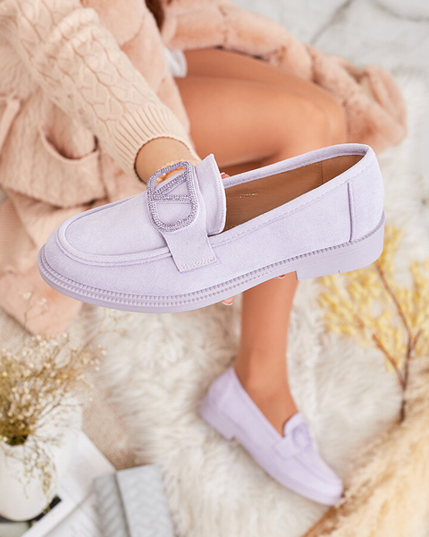 "Royalfashion" Moteriški mokasinai su "Fograss" puošyba