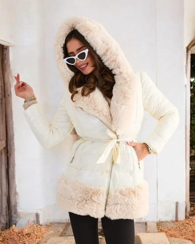 Karališkoji madų moteriška žieminė striukė