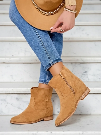 Royalfashion Rudi rudos kaklaraščiai su kaubojų stiliaus viršuje padengtu kampu Patorias