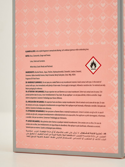 Įkvėptas moterims skirtas parfumuotas vanduo Glamor & Love