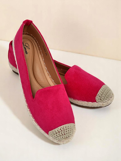 Royalfashion moteriškos espadrilės iš eko zomšos Bombei