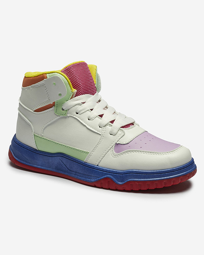 Женские спортивные кроссовки бело-мятного цвета Aopp- Footwear