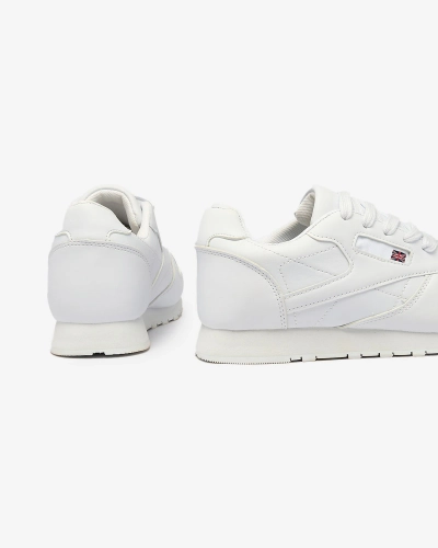 Royalfashion Классические женские белые спортивные туфли Reurabos