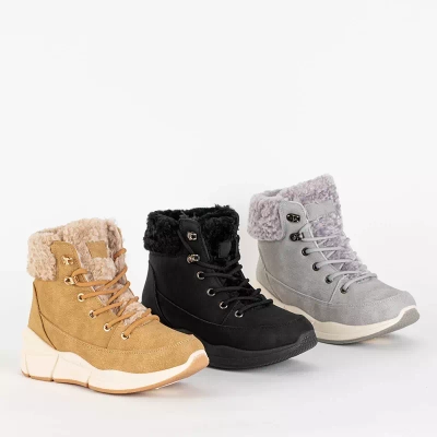 Зимние женские черные сапоги OUTLET от Molisano - Обувь