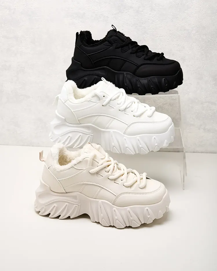 Royalfashion Женские утепленные кроссовки Wonfi