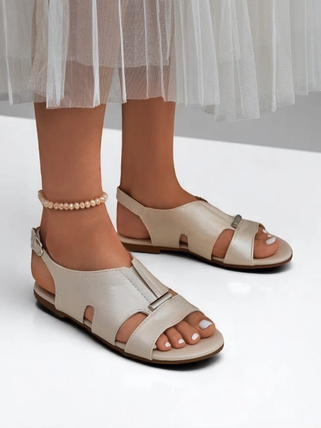 Royalfashion Damskie sandały na płaskiej podeszwie Solea Comfort