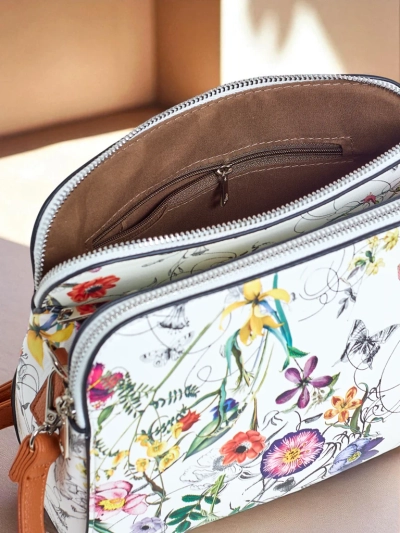 Royalfashion Maža moteriška rankinė iš ekologiškos odos Florentia