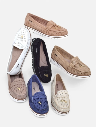 Royalfashion Iškirptų moterų loaferiai Elissas