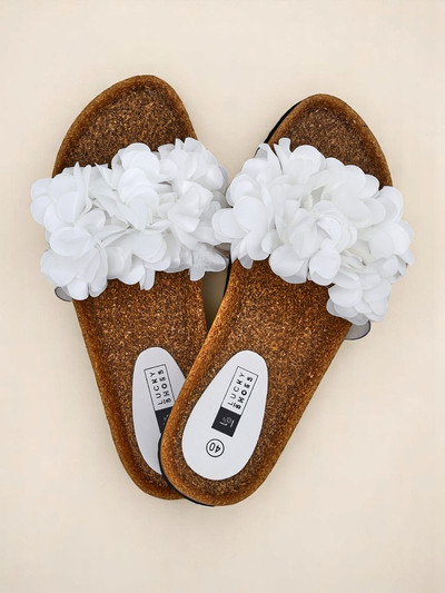 Royalfashion Женские шлепанцы с цветочками Flora Soft