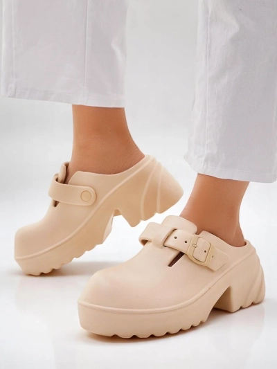 Royalfashion moteriški rubber heeled sandalai Voxones