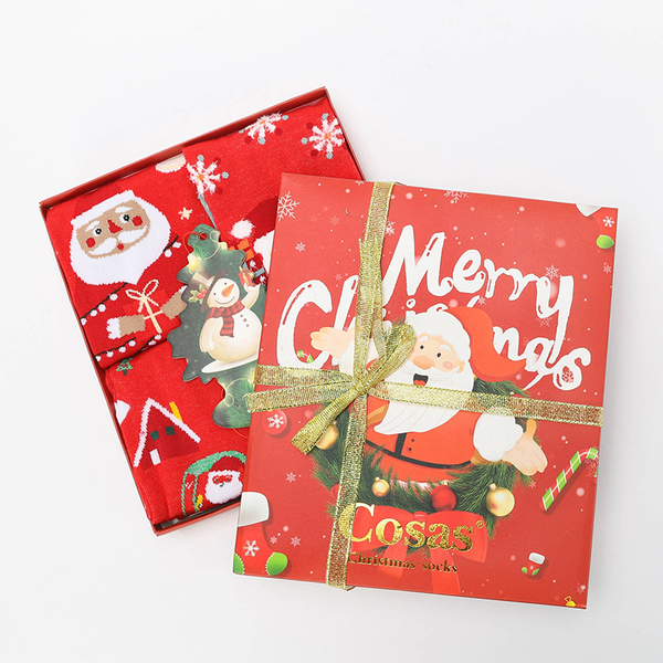 Kalėdinės kojinės dėžutėje po 4/pak. - Apatiniai