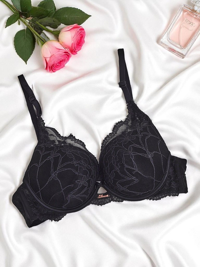 Royalfashion Женский пуш-ап бюстгальтер с кружевом Luna Push-Up