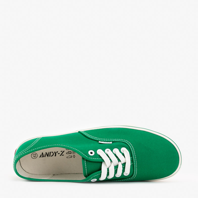 Зеленые мужские кеды Okilet