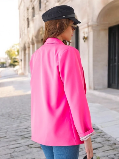 Royalfashion Женский блейзер без застежки Elegantes