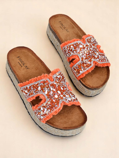 Royalfashion moteriškos šlepetės su Candy Candy papuošimais