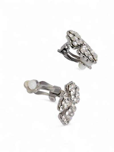 Royalfashion Женские серьги-клипсы с цирконами