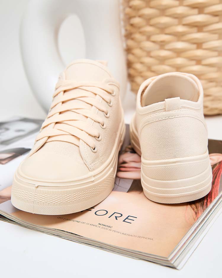 Royalfashion Женские классические кеды на шнуровке Seleas